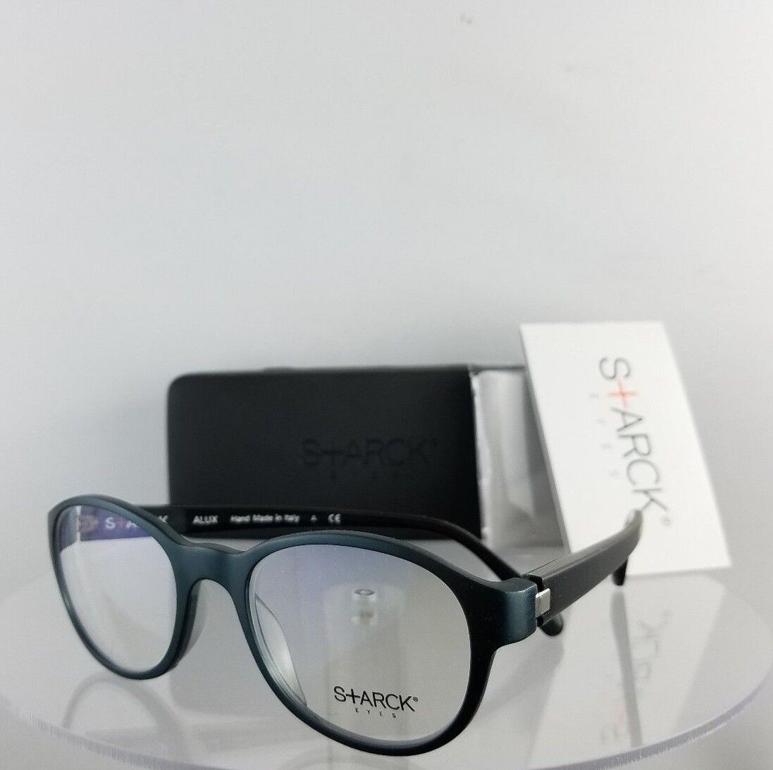 New Authentic STARCK EYES SH 2011 0001 Eyeglasses ALUX Hand made Frame SH2011