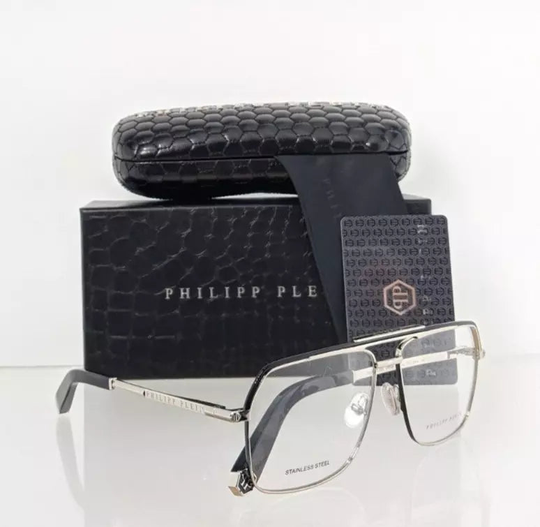 New Authentic Philipp Plein Eyeglasses VPP 085 Col 0578 VPP085 Pure Frame