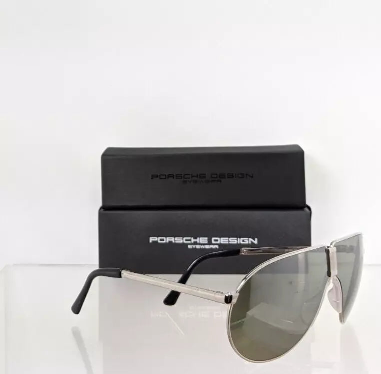 Brand New Authentic Porsche Design Sunglasses P 8480 B Gold P' 8480 66mm Frame