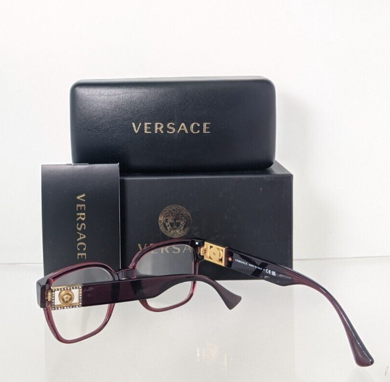 Brand New Authentic Versace Eyeglasses MOD. 3329-B 5385 52mm 3329-B Frame