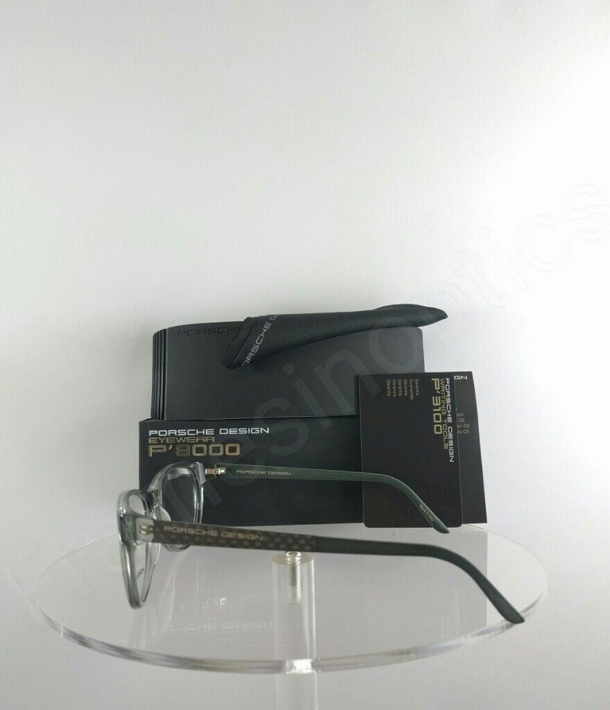 New Authentic Porsche Design P 8246 B Eyeglasses Transparent  P'8246 56mm Frame