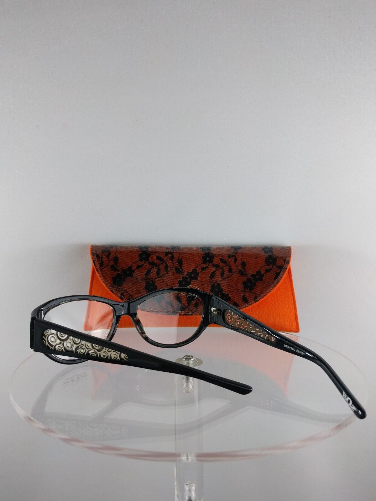 Brand New Authentic BOZ Eyeglasses Oracle 0092 Brown Black Frame