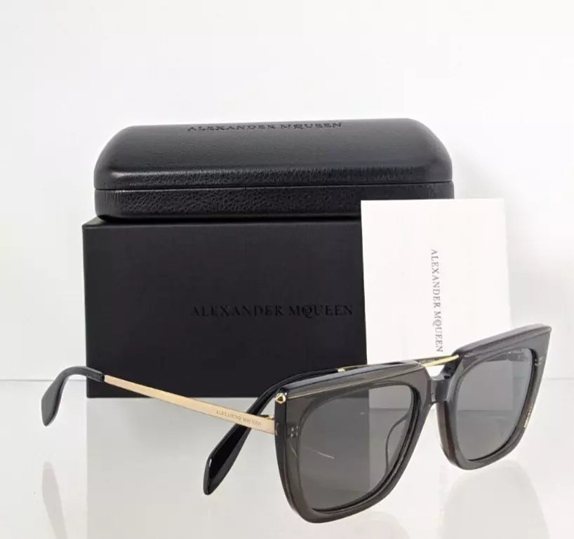 Brand New Authentic Alexander McQueen Sunglasses Edge AM0169S 001 54mm 0169