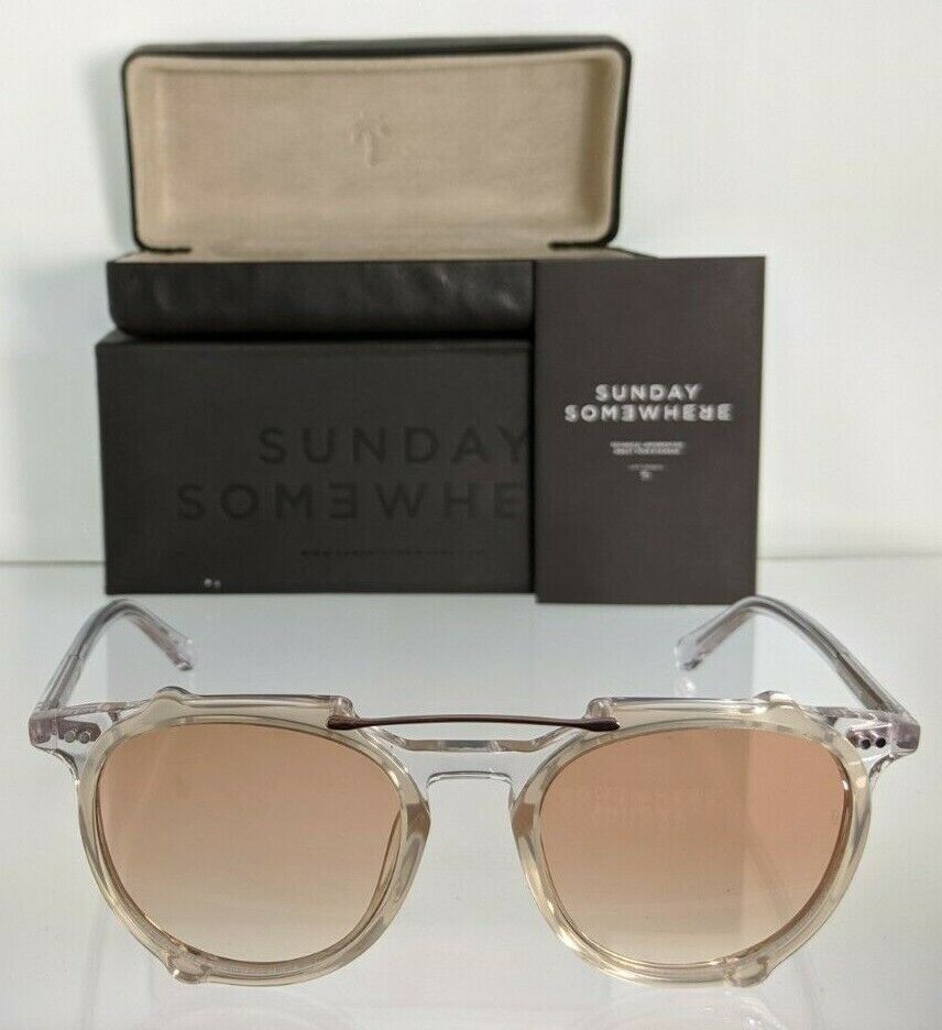 Brand New Authentic SUNDAY SOMEWHERE Sunglasses ODIN 168 - CRY 50mm Frame