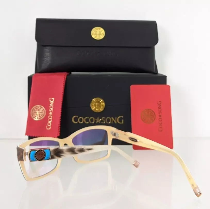 Brand New Authentic COCO SONG Eyeglasses Lonely Mind Col 3 55mm CV105