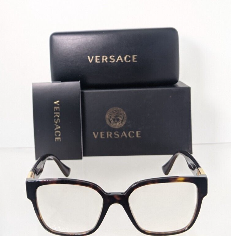 Brand New Authentic Versace Eyeglasses MOD. 3329-B 108 52mm 3329-B Frame