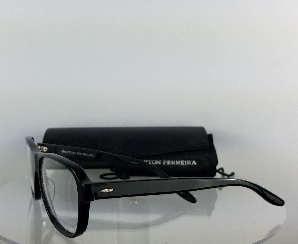 Brand New Authentic Barton Perreira Eyeglasses Newmar Black Frame