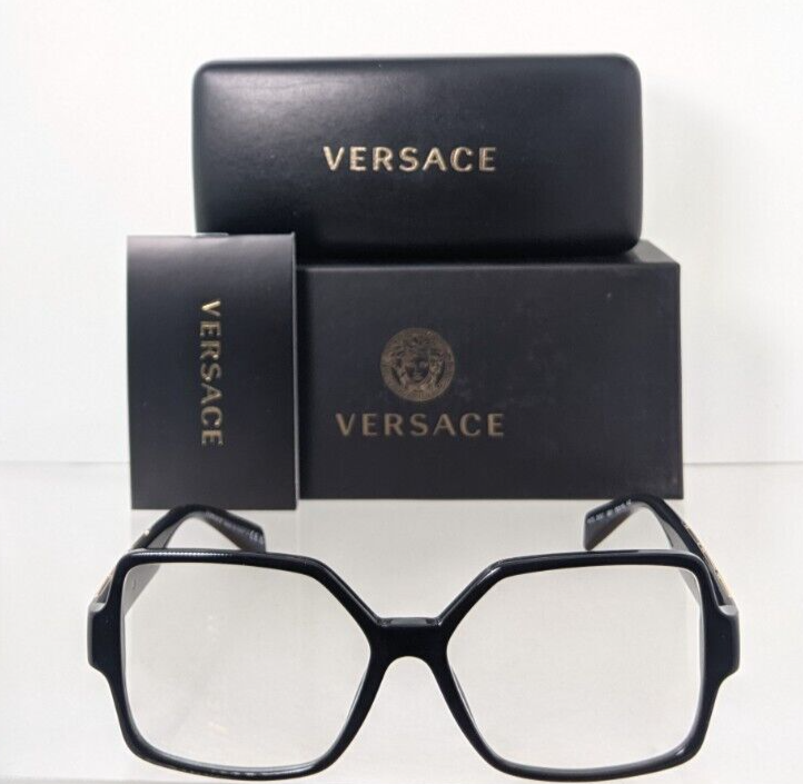 Brand New Authentic Versace Eyeglasses MOD. 3337 GB1 55mm Frame