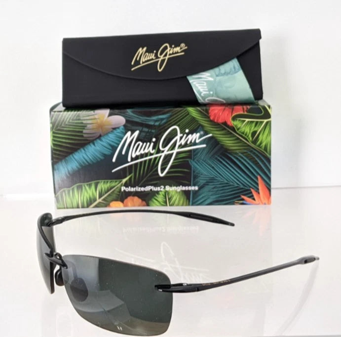 Brand New Authentic Maui Jim Sunglasses LIGHTHOUSE MJ 423 - 02 MP - BG 65mm