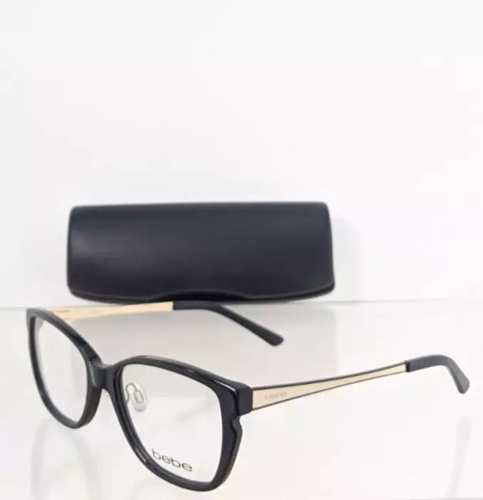 New Authentic BEBE Eyeglasses BB 5158 001 Jet 54mm Black Frame