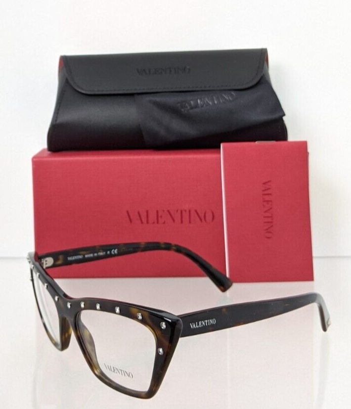 Brand New Authentic Valentino Eyeglasses VA 3031 5002 52mm 3031 Tortoise Gold