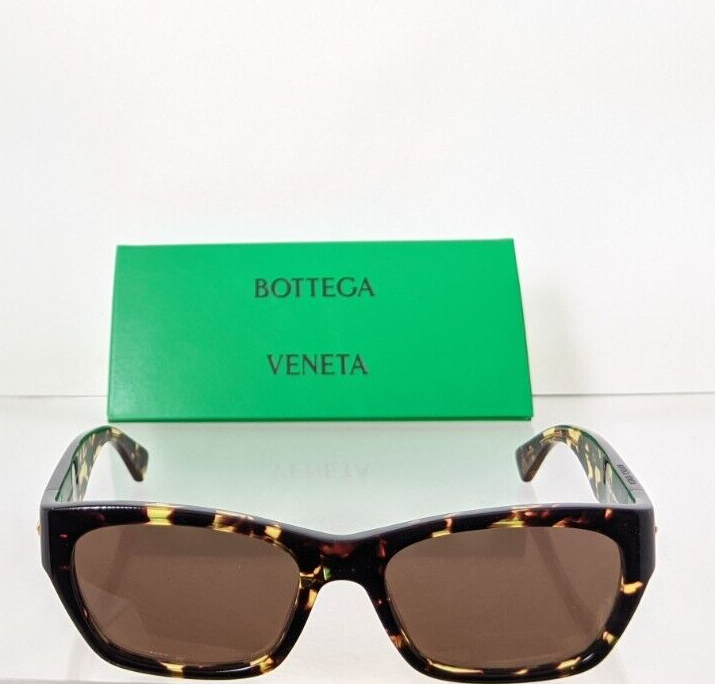 Brand New Authentic Bottega Veneta Sunglasses BV 1143 002 55mm Frame