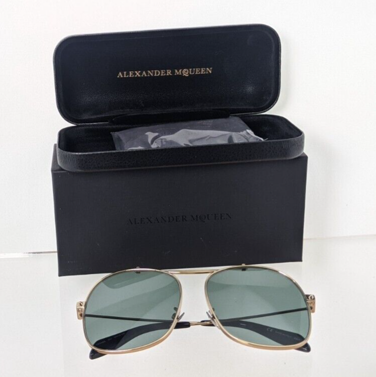 Brand New Authentic Alexander McQueen Sunglasses AM 0088 003 59mm Frame