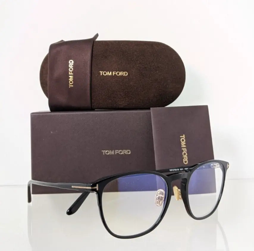 New Authentic Tom Ford TF 5700 Eyeglasses 001 Frame FT 5700-B 52mm Frame