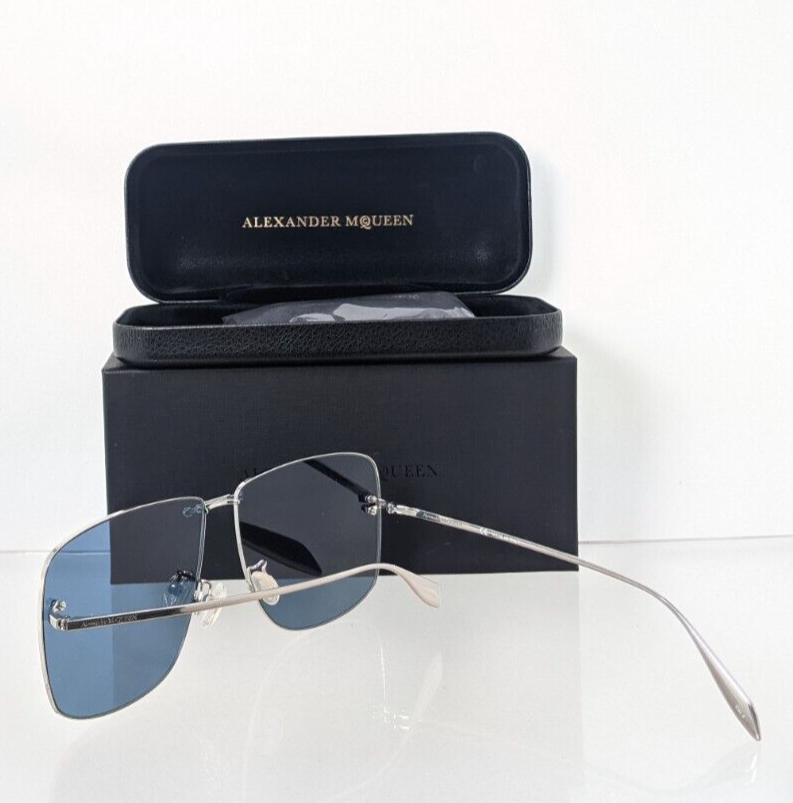 Brand New Authentic Alexander McQueen Sunglasses AM 0343 003 64mm Frame