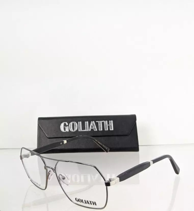 Brand New Authentic GOLIATH Eyeglasses XVII Gunmetal 60mm Frame