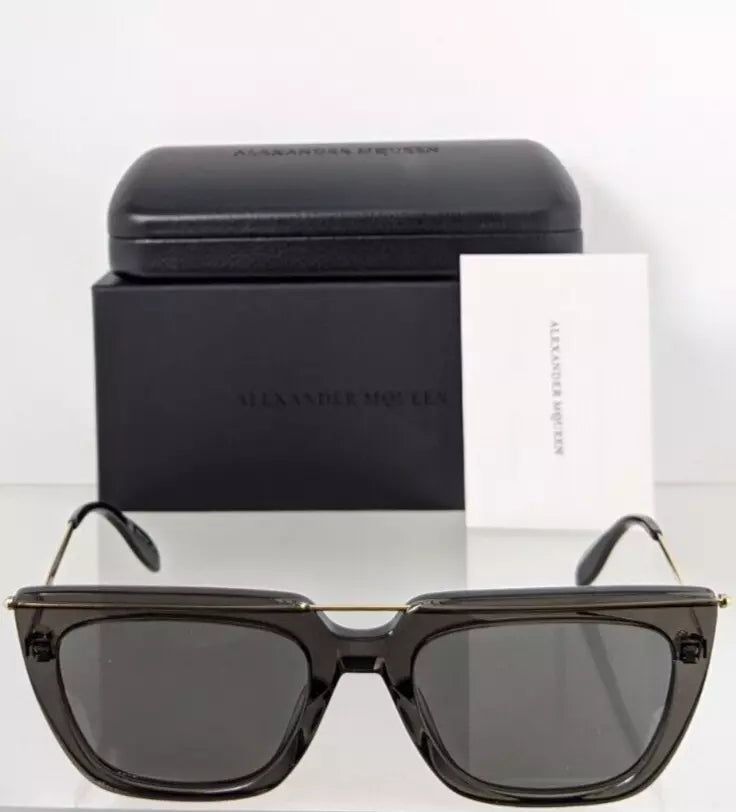 Brand New Authentic Alexander McQueen Sunglasses Edge AM0169S 001 54mm 0169