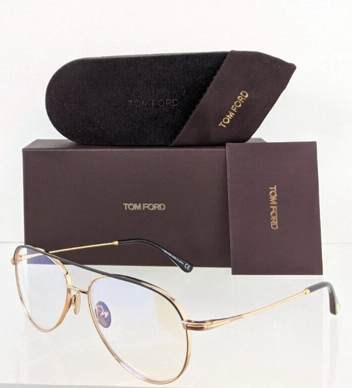 Brand New Authentic Tom Ford TF 5693 Eyeglasses 5693-B 030 FT 57mm Frame