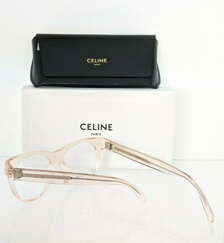 Brand New Authentic Celine Cl 50019 Eyeglasses 072 Transparent Pink CL50019F