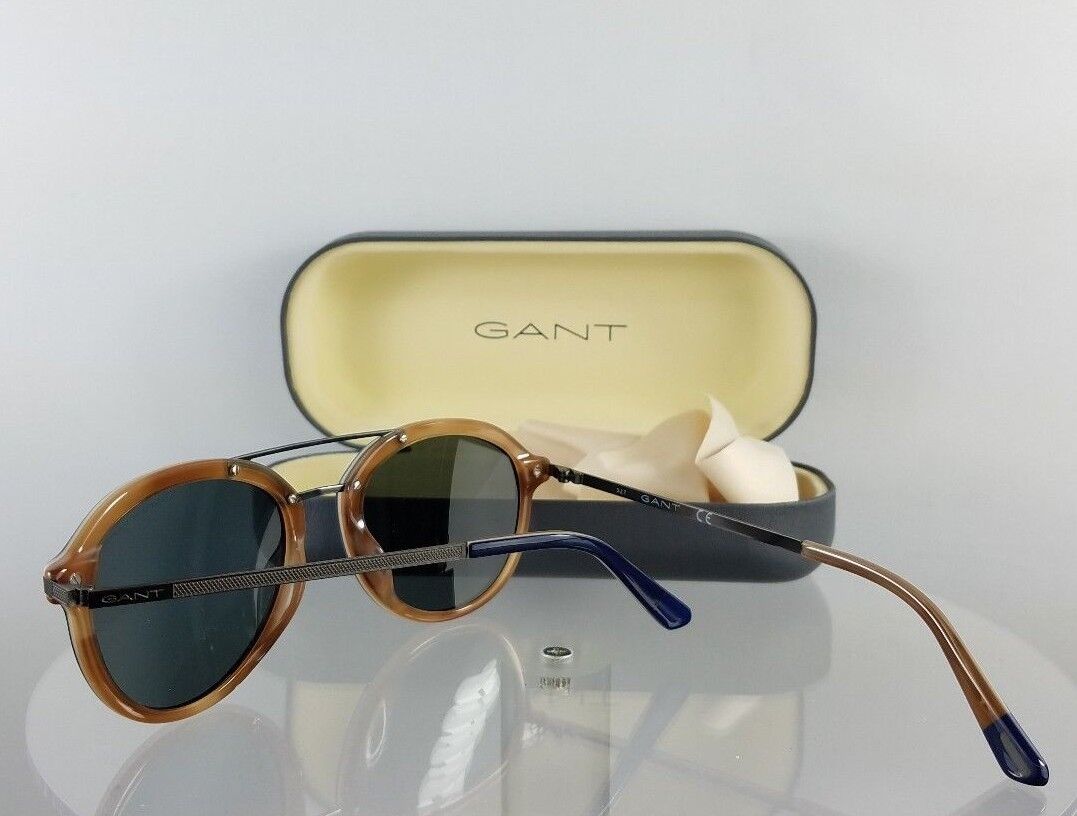 Brand New Authentic GANT Sunglasses GA7100 91D Navy Silver Frame 7100 Polarized