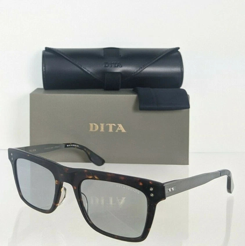 Brand New Authentic Dita Sunglasses TELION DTS120 02AF Gun Tortoise 51mm Frame