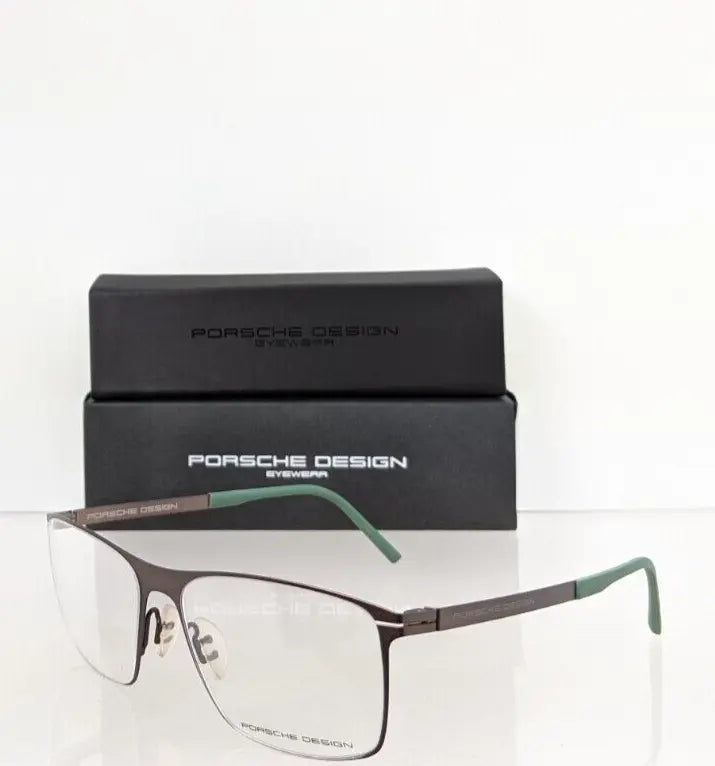 Brand New Authentic Porsche Design Eyeglasses P' 8256 A 55mm Titanium Frame