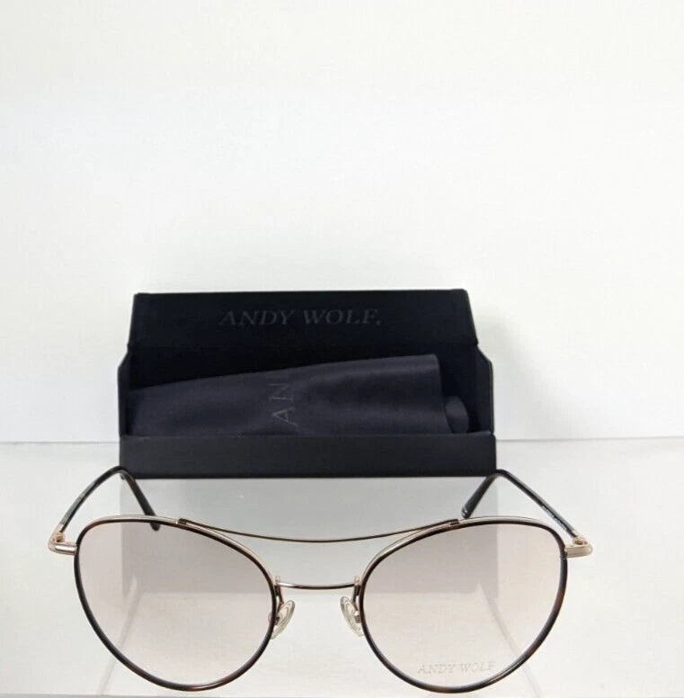 New Authentic Andy Wolf Eyeglasses 4717 Col. B Verena Hand Made Austria 53mm