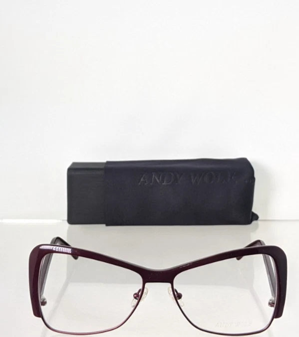 New Authentic Andy Wolf Eyeglasses 5083 Col. e Hand Made Austria 56mm Frame