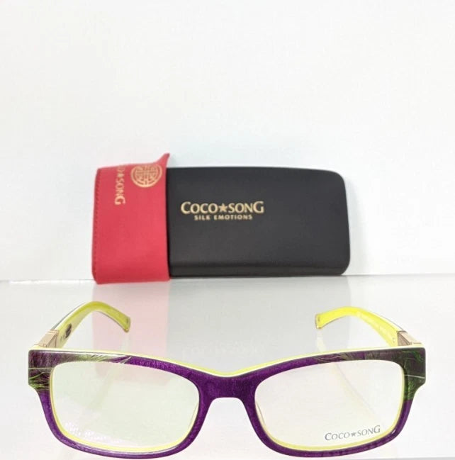 New Authentic COCO SONG Eyeglasses Party Dance Col. 1 53mm CV106