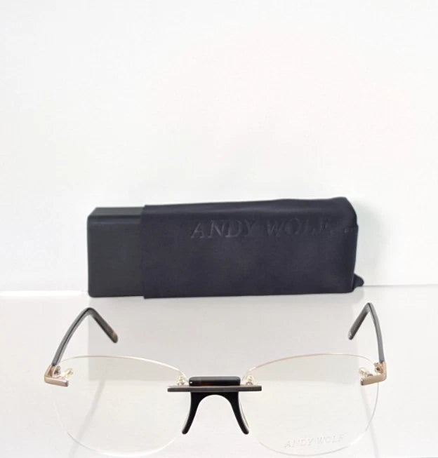 New Authentic Andy Wolf Eyeglasses EREZ Col. b Hand Made Austria 52mm Frame