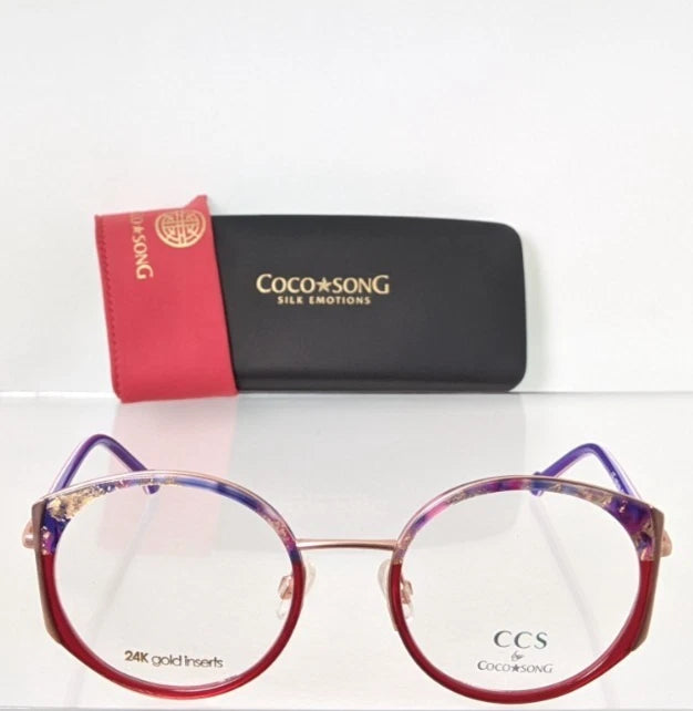 New Authentic CCS by COCO SONG Eyeglasses CCS 152 Col. 1 51mm