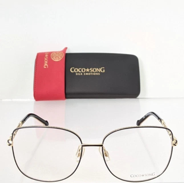 New Authentic COCO SONG Eyeglasses Pink Monkey Col. 1 56mm CV225