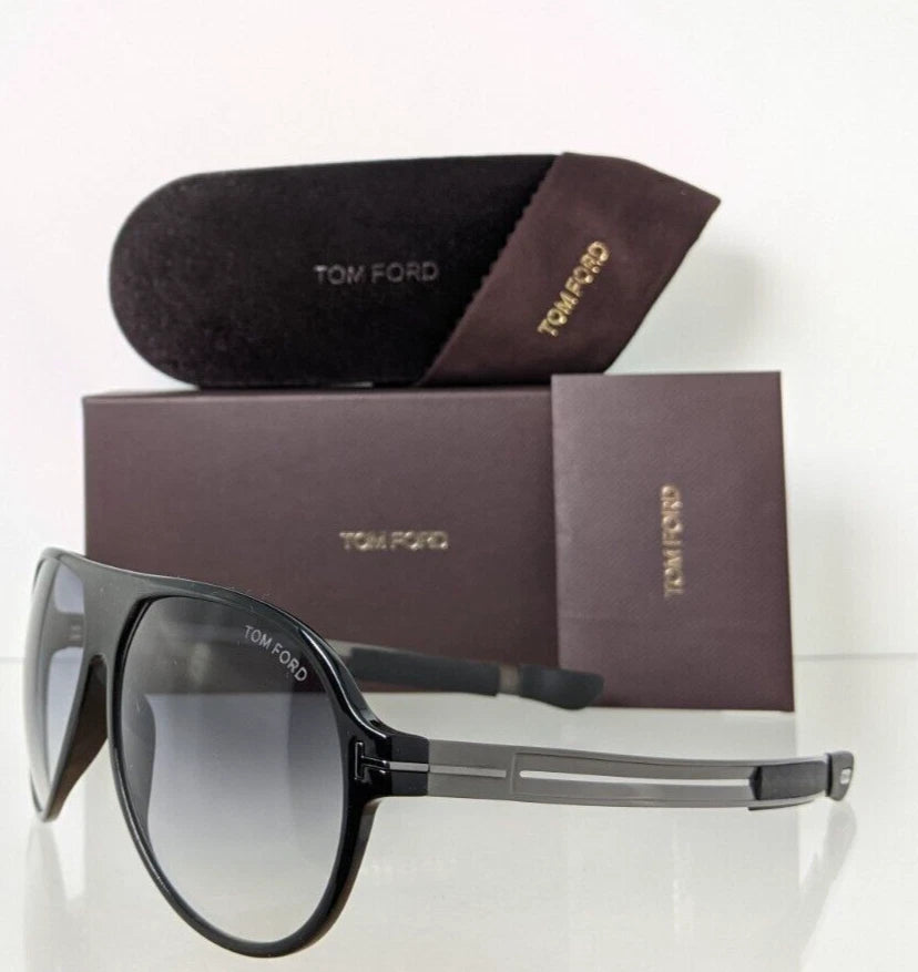 Brand New Authentic Tom Ford Sunglasses FT TF 0881 TF881 01B Oscar 60mm Frame