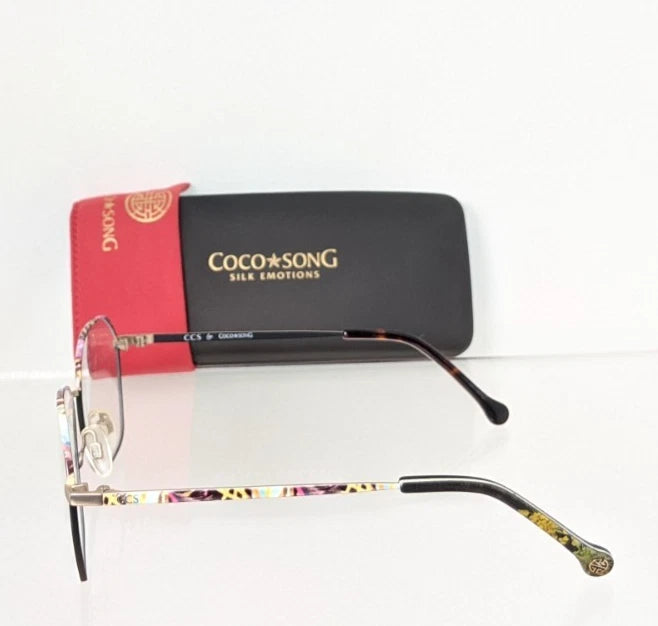 New Authentic CCS by COCO SONG Eyeglasses CCS 133 Col. 4 55mm