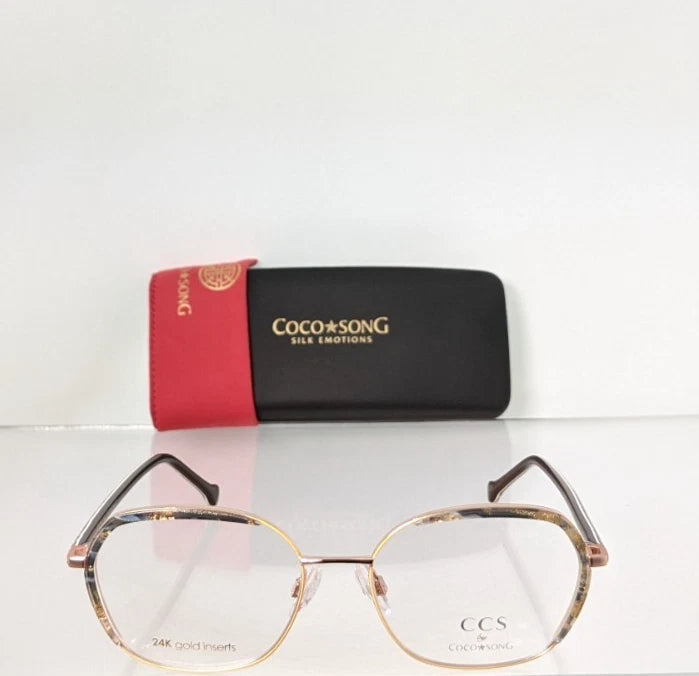 New Authentic CCS by COCO SONG Eyeglasses CCS 172 Col. 1 52mm