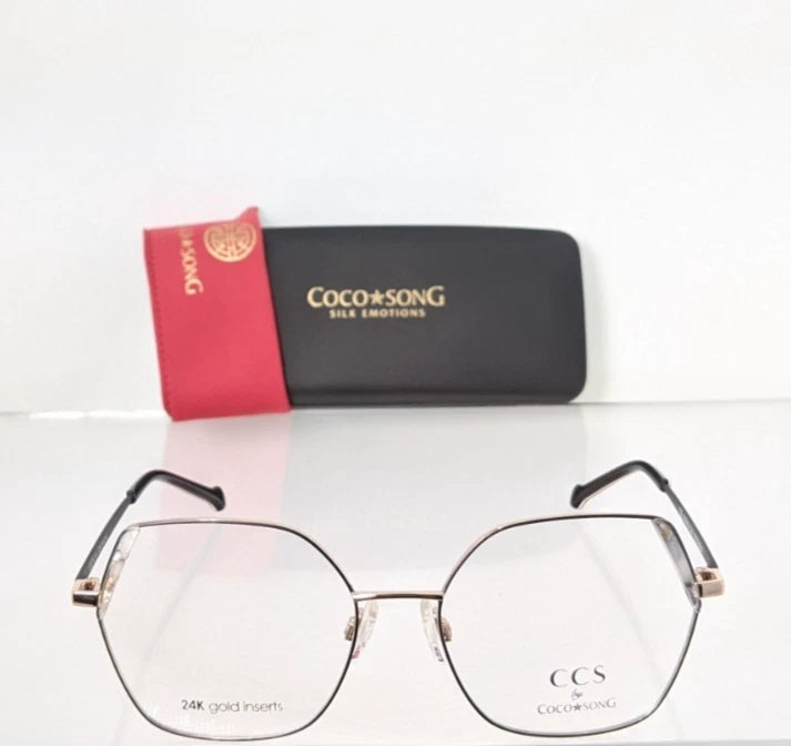 New Authentic CCS by COCO SONG Eyeglasses CCS 163 Col. 1 53mm