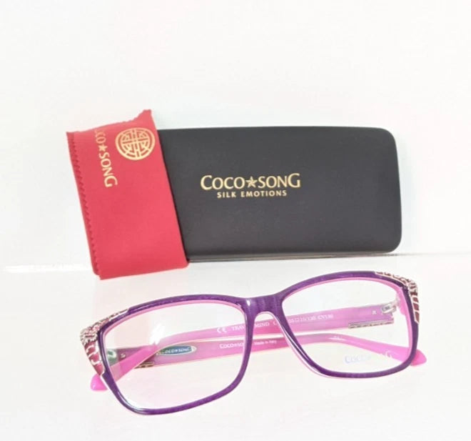 New Authentic COCO SONG Eyeglasses Travel Mind Col. 3 55mm CV136