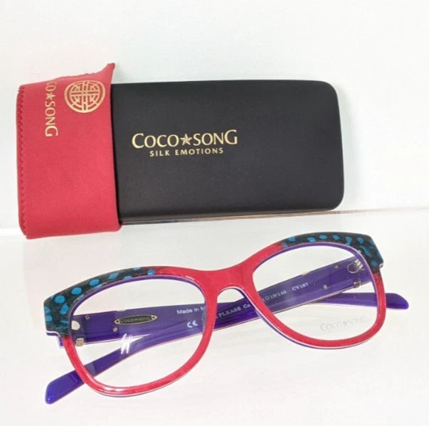 New Authentic COCO SONG Eyeglasses Love Please Col. 3 51mm CV167