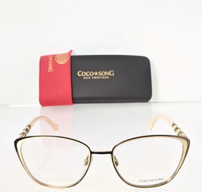 New Authentic COCO SONG Eyeglasses Susie Brown Col. 4 54mm CV198