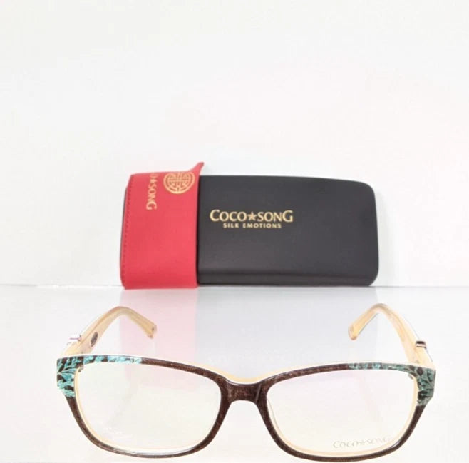 New Authentic COCO SONG Eyeglasses Crazy Red Col. 3 52mm CV109