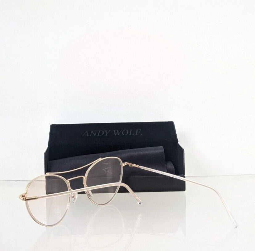 New Authentic Andy Wolf Eyeglasses 4717 Col. B Verena Hand Made Austria 53mm