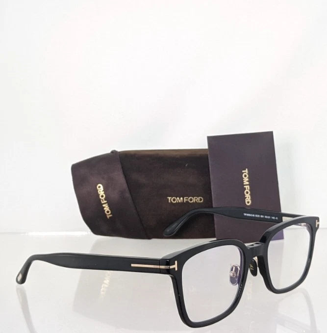 Brand New Authentic Tom Ford TF 5859 Eyeglasses 001 Frame FT 5859-D-B 53mm