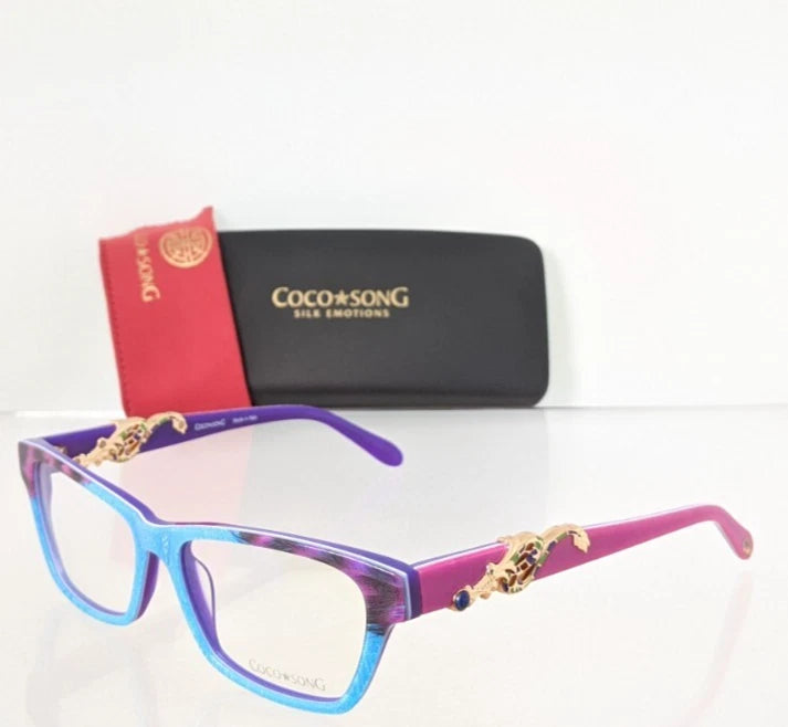 New Authentic COCO SONG Eyeglasses Meld Gold Col. 3 53mm CV113