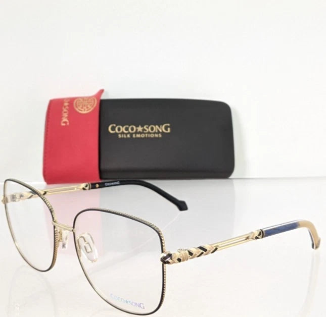 New Authentic COCO SONG Eyeglasses Pink Monkey Col. 1 56mm CV225