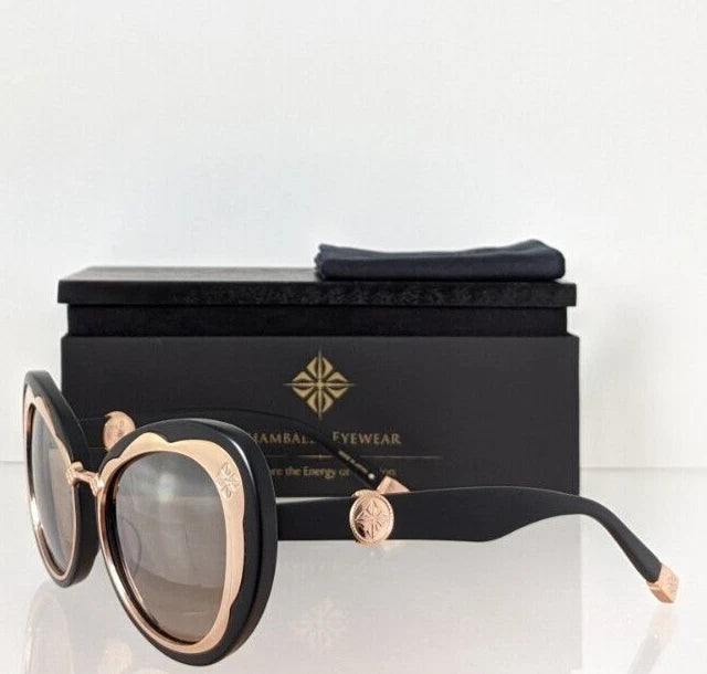 Brand New Authentic Shamballa Sunglasses LOTUS III MBK-RG Larry Sands Frame