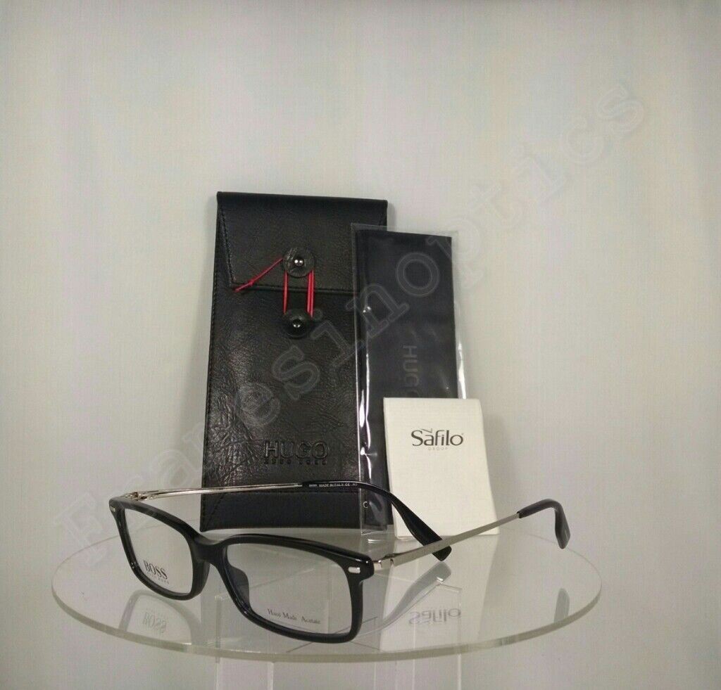 Brand New Authentic Hugo Boss 0549 Eyeglasses CSA Black Frame BO0549