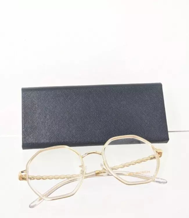 Brand New Authentic Tory Burch Eyeglasses TY 1075 3335 Gold & Crystal Frame 1075