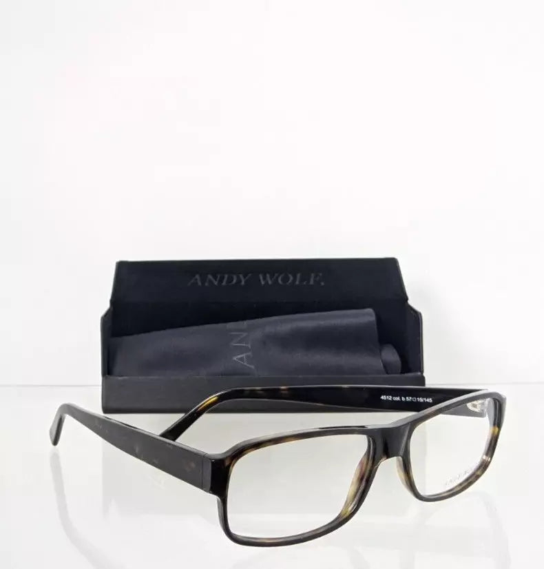 New Authentic Andy Wolf Eyeglasses 4512 Col. B Hand Made Austria 57mm Frame