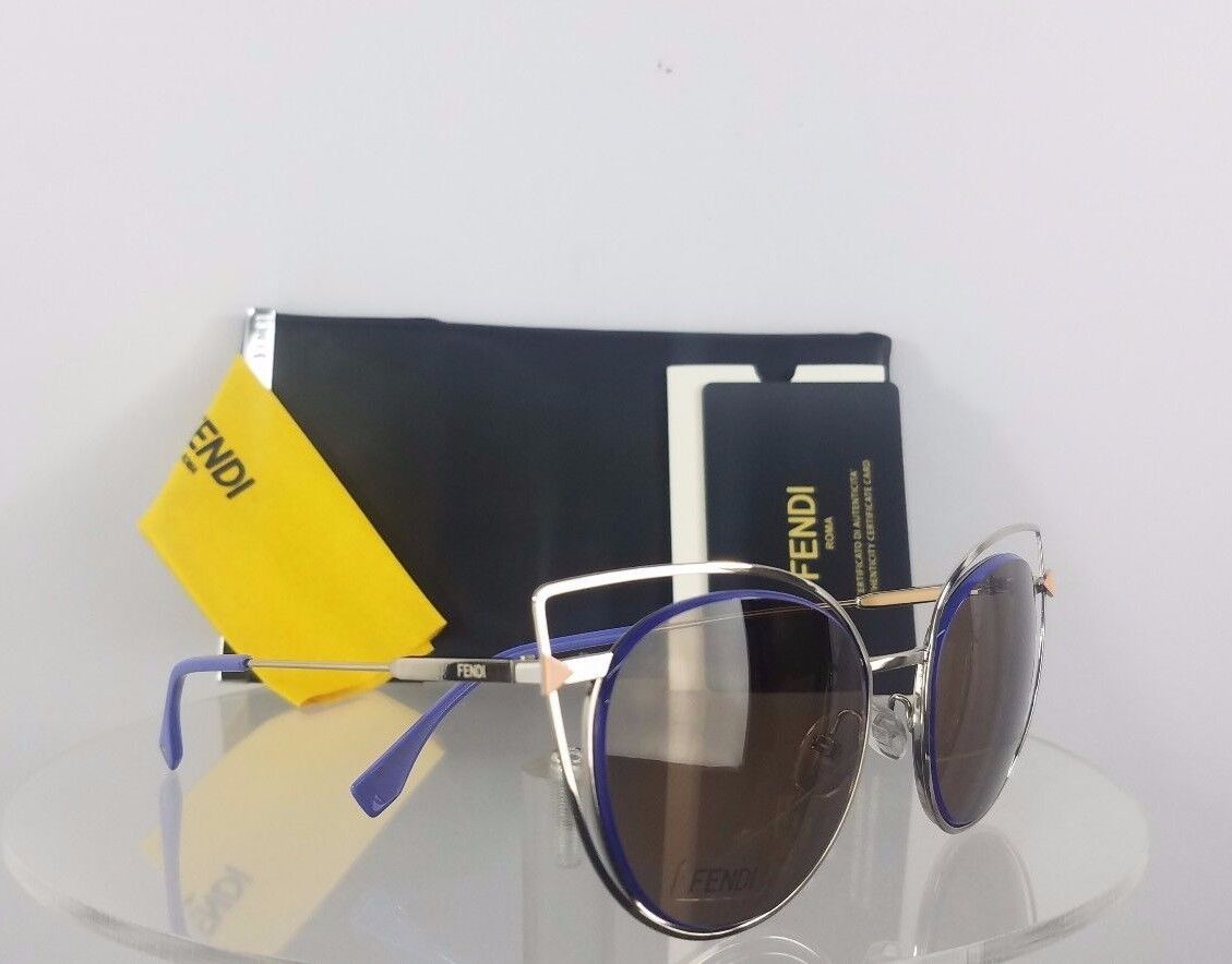 Brand New Authentic Fendi FF 0176/S Sunglasses 3YGUT Gold Purple Frame 53mm