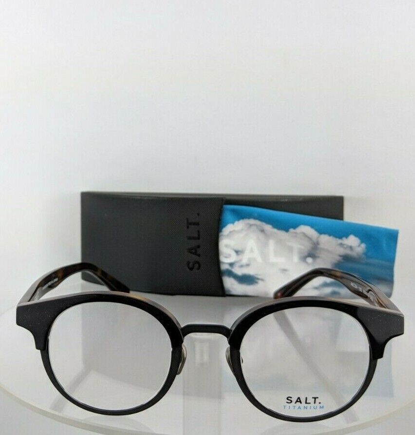 Brand New Authentic Salt Eyeglasses Rumack Bkok Titanium Hand Made Frame 46Mm